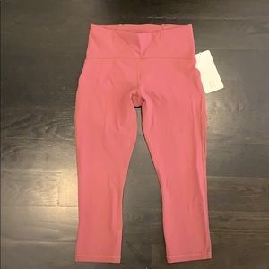 LULULEMON TRAIN TIMES CROPPED LEGGINGS